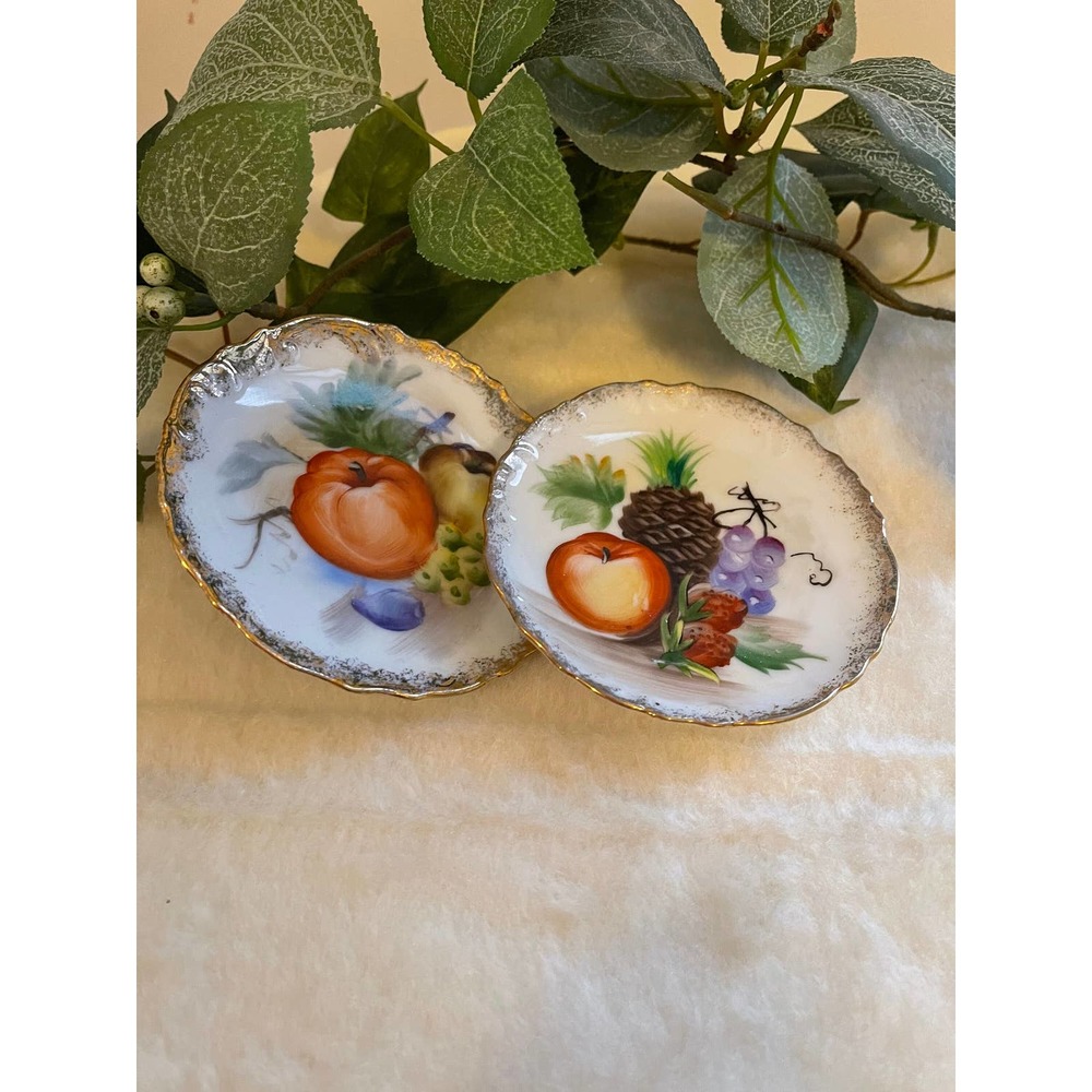 Set of Two Ucagco Wall Fruit Plates